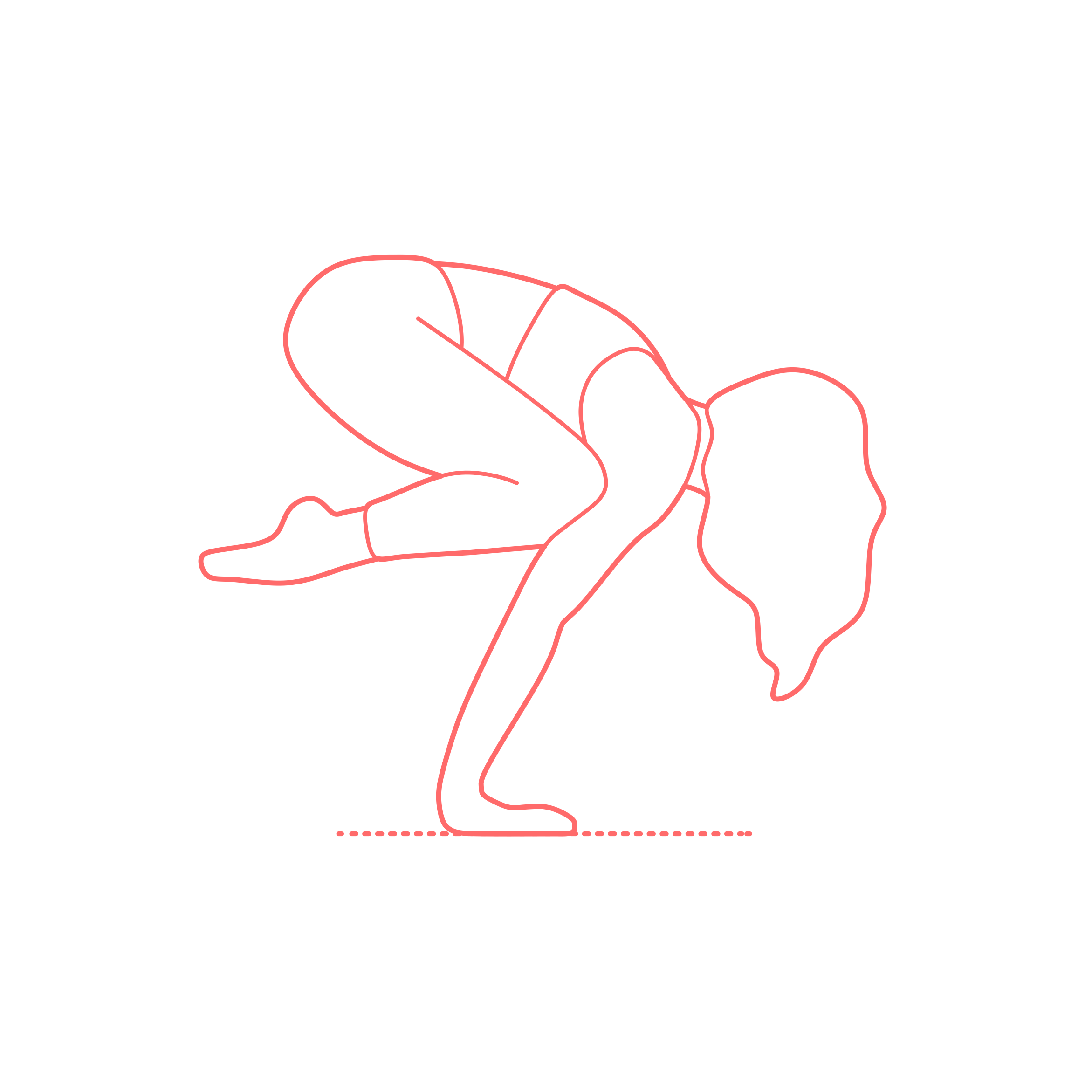 Humans Yoga Poses Crane Pose Crow Pose Tracing Svg Vector Free Vectors